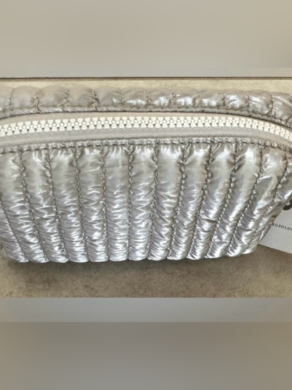 Anthropologie Shiraleah Logan Small Boxy Cosmetic Bag - Picture 5 of 11